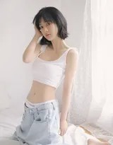 短发慵懒时光居家随性风韵