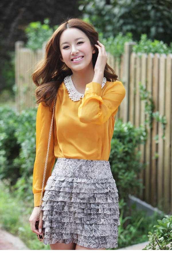 张子萱清新时尚甜美风写真赏析